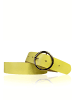 FRONHOFER Ledergürtel in Lemon