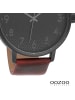Oozoo Analog-Armbanduhr Oozoo Timepieces braun extra groß (ca. 48mm)