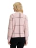Betty Barclay Strickpullover kariert in Patch Rosé/Grey