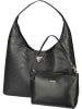 Guess Beuteltasche Vikky Hobo WP in Black