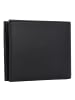oxmox Leather Geldbörse RFID Schutz Leder 12 cm black