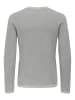 Only&Sons Pullover in Light Grey Melange