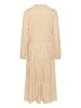SAINT TROPEZ Kleid EdaSZ Lockere Passform in Creme Black Mini Dots