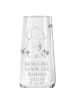 Mr. & Mrs. Panda dekorglas Hund Kleeblatt mit Spruch in Transparent