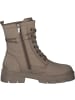 Marco Tozzi Schnürstiefeletten in taupe