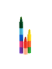 Toi-Toys STATIONARY 2 Wachsmalstifte  - mit je 10 Farben (stapelbar) in mehrfarbig
