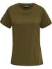 Hummel Hummel T-Shirt Hmlred Multisport Damen in DARK OLIVE