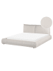 Beliani Doppelbett VINAY in Beige - (W) 176 x (H) 90 x (L) 233 cm