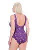 Ulla Popken Badeanzug in violett