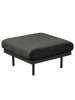 home24 Outdoor-Hocker Modica in Schwarz