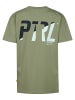 Petrol Industries Bedrucktes Jersey-T-Shirt Valle in Grün