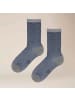 Kunert Socken Fancy Shell gemustert in dove-blue