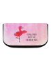 Mr. & Mrs. Panda Kulturbeutel Flamingo Yoga mit Spruch in Aquarell Pink