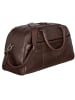 Red Baron Weekender in Dunkelbraun - (L) 55 x (B) 30 x (H) 24 cm