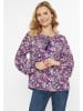 usha FESTIVAL Women Blouse in purple multicolor