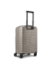 Redolz Essentials 17 2.0 4 Rollen Kabinentrolley 55 cm Laptopfach mit Dehnfalte taupe