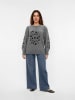 Vero Moda Strickpullover in Medium Grey Melange