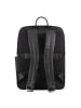 DuDu Sydney Daypack Leder 42 cm Laptopfach in black