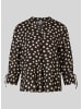 Rabe Bluse in Braun