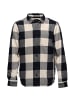 CAMP M PROJECT LINED FLANNEL in Schwarz