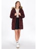 myMo Women Parka in burgundy