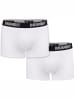 Brandit Boxershort "Boxer Shorts Logo 2 Pack" in Weiß