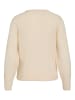 Vila Strickpullover in Sandshell