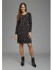 Laura Scott Jerseykleid in schwarz-rosa
