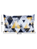 JACK Outdoor Dekokissen Motiv 30x50cm inkl. XXL Füllung in Geometrisch Gold
