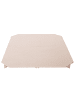 Beliani Wasserbett Podest BEDROCK in Braun - (W) 160 x (H) 16 x (L) 200 cm