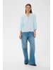 Kaffe Kurzarm-Bluse KAmilia Regular fit in Nantucket Breeze