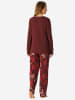 Schiesser Schlafanzug Comfort Nightwear in burgund