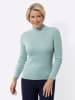 WITT WEIDEN Stehkragen-Pullover in mint-meliert