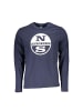 North Sails Blau Baumwolle Herren T-Shirt