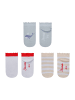 Sterntaler Sneaker Socken 3er-Pack Wal in bleu