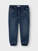 name it Baggy Jeans mit angerauter Innenseite Nmmben in dark blue denim
