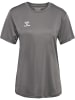 Hummel T-Shirt Hmlessential Damen in STEEL GRAY