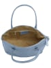 Cluty Handtasche echt Leder in blau