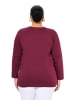 Ulla Popken Shirt in dunkle beere