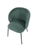 Beliani 2er-Set Esszimmerstuhl SARASOTA in Grün/Schwarz