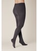 Kunert Strickstrumpfhose Sensual Cotton Curvy Komfortgröße in Carbon