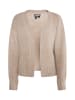 DreiMaster Damen Strickjacke in Hellkamel Melange