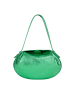 NAEMI Damen Handtasche in Laminat grün
