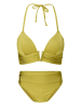 LINGADORE Triangle padded bikiniset Moss green