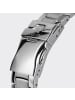 Jacques Lemans Armbanduhr für Herren Derby mit Mondphase Stahl/Blau
