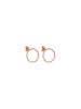 PURELEI Ohrringe Karma Rosegold