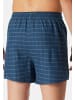 Schiesser Boxershorts Web in Grau / blau / dunkelblau