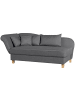 58 aufm Kessel RECAMIERE mit Armteil links klappbar Katia Flachgewebe Buche/graphit