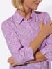 WITT WEIDEN Hemdbluse in orchidee-weiß-bedruckt