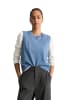 Marc O'Polo DENIM Pullunder regular in Medium Blue Melange